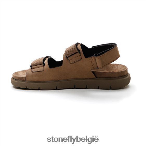 Stonefly hydra 2 nabuk/nabuk print fossiel 444TZ363 Heren sandalen