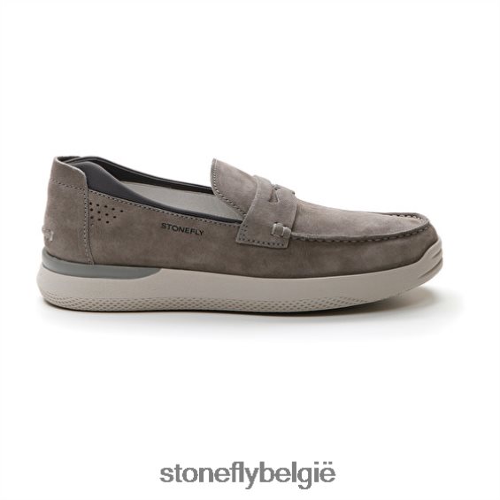 Stonefly custer 10 velours houtskool 444TZ300 Heren schoenen