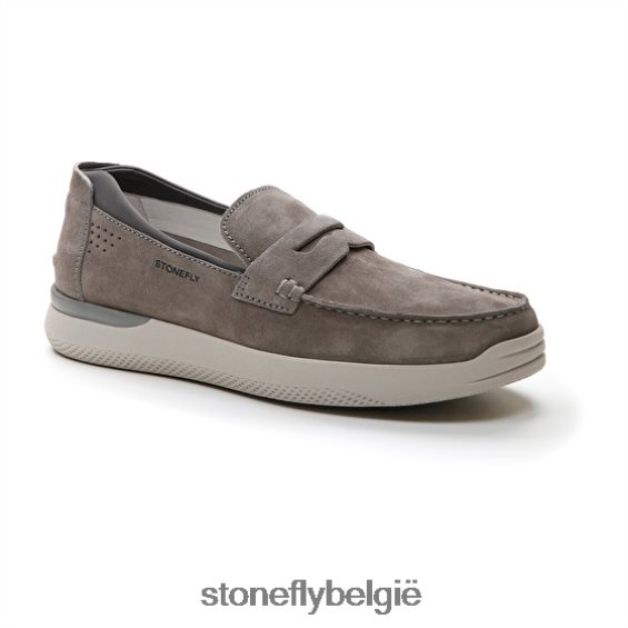 Stonefly custer 10 velours houtskool 444TZ300 Heren schoenen