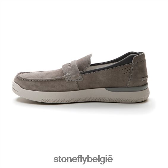 Stonefly custer 10 velours houtskool 444TZ300 Heren schoenen