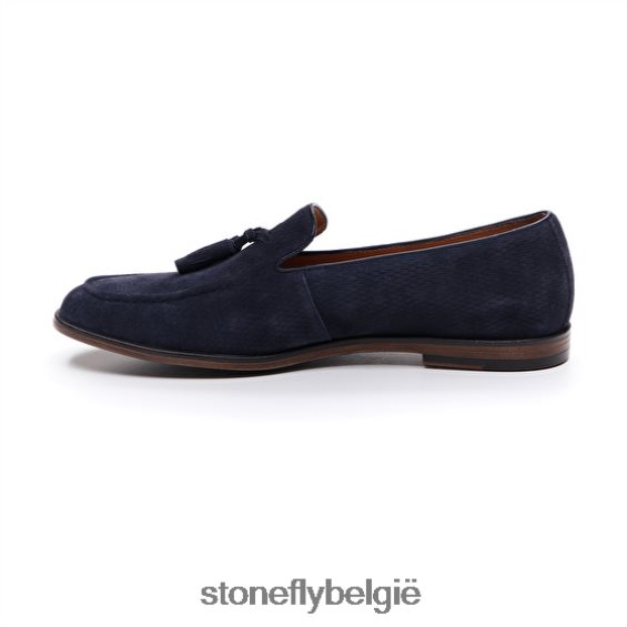 Stonefly steve 2 gewassen velours donkerblauw 444TZ311 Heren schoenen