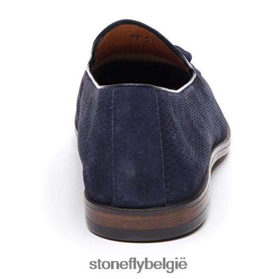 Stonefly steve 2 gewassen velours donkerblauw 444TZ311 Heren schoenen
