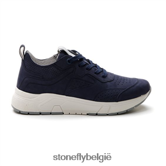 Stonefly actie 23 nabuk middernacht blauw 444TZ350 Heren schoenen
