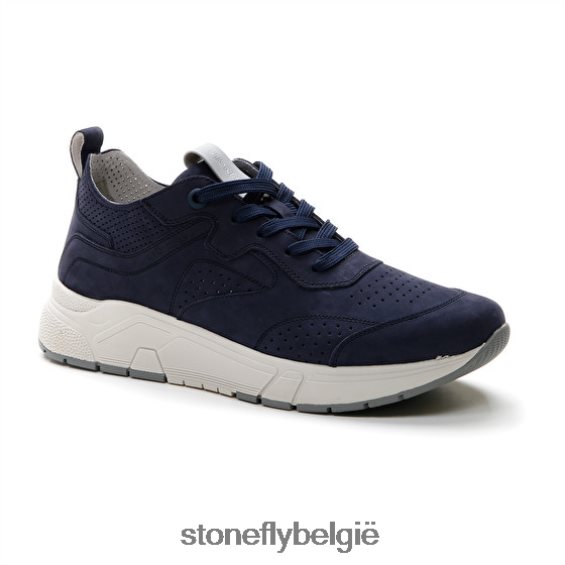 Stonefly actie 23 nabuk middernacht blauw 444TZ350 Heren schoenen