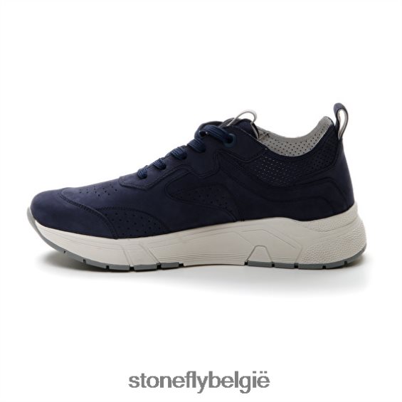 Stonefly actie 23 nabuk middernacht blauw 444TZ350 Heren schoenen