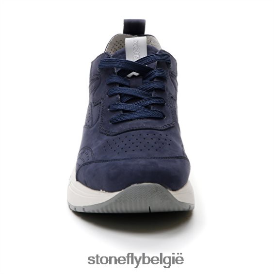Stonefly actie 23 nabuk middernacht blauw 444TZ350 Heren schoenen