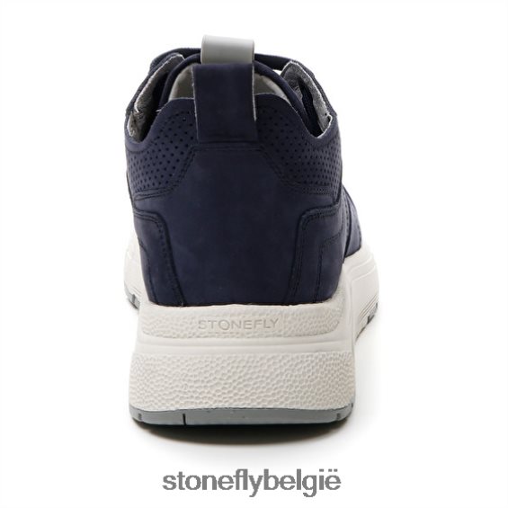 Stonefly actie 23 nabuk middernacht blauw 444TZ350 Heren schoenen