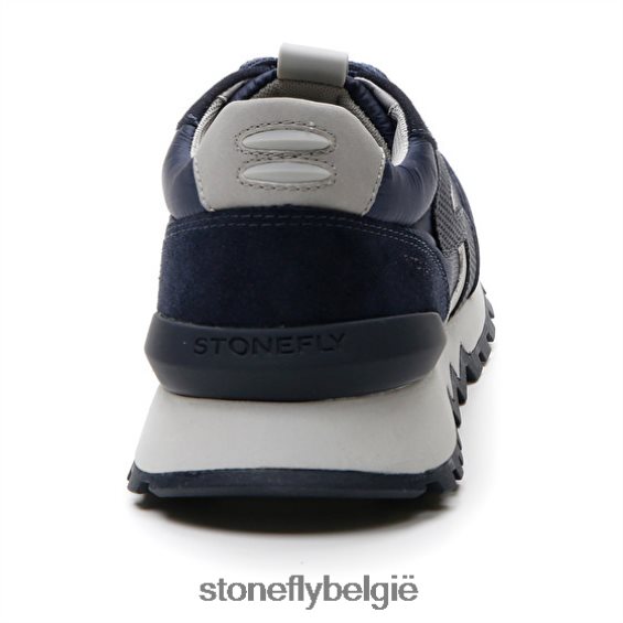 Stonefly simple man 2 velours/textiel 144 444TZ340 Heren schoenen