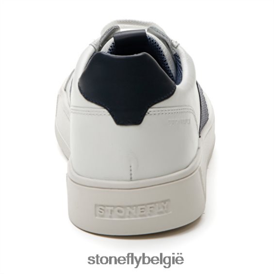 Stonefly vermogen 1 nappa lth/print kalf lth donkerblauw/wit 444TZ354 Heren schoenen