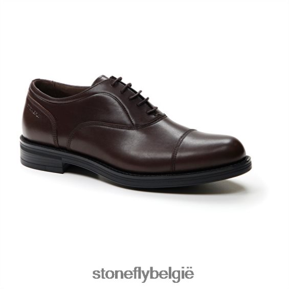 Stonefly carnaby 1 kalf lnd donker bruin 444TZ349 Heren schoenen