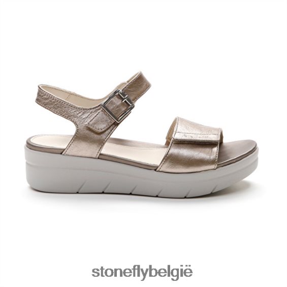 Stonefly aqua iii 2 gelamineerd metalen bruisen 444TZ148 vrouwen sandalen