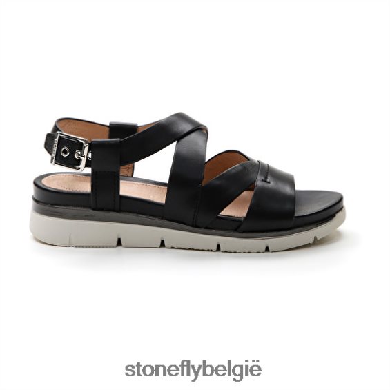 Stonefly elody 18 kalf lth zwart 444TZ123 vrouwen sandalen