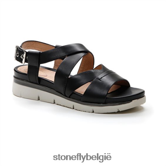 Stonefly elody 18 kalf lth zwart 444TZ123 vrouwen sandalen