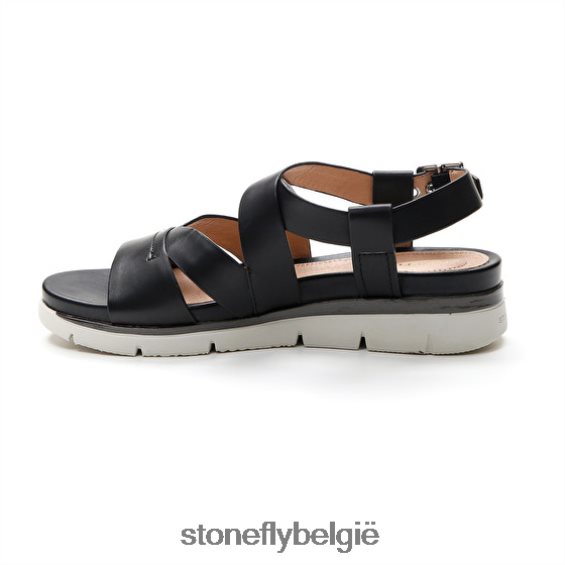 Stonefly elody 18 kalf lth zwart 444TZ123 vrouwen sandalen