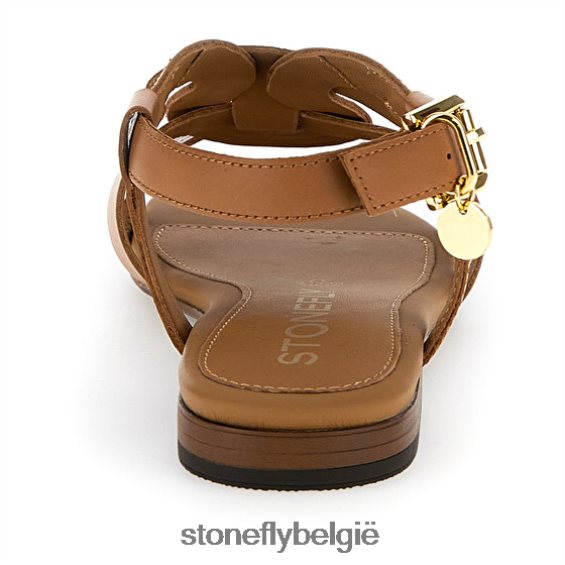 Stonefly madeliefje 6 kalf lth/s. reliëf 49 444TZ135 vrouwen sandalen