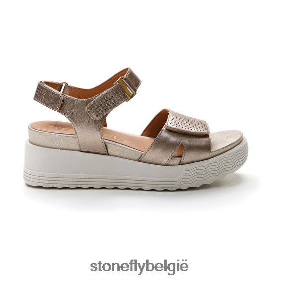 Stonefly parky 15 gelamineerd lth Champagne 444TZ163 vrouwen sandalen
