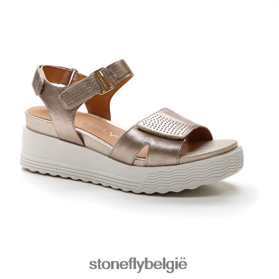 Stonefly parky 15 gelamineerd lth Champagne 444TZ163 vrouwen sandalen