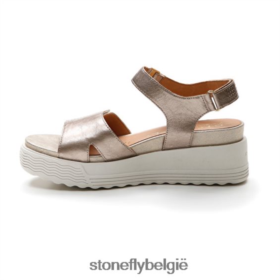 Stonefly parky 15 gelamineerd lth Champagne 444TZ163 vrouwen sandalen