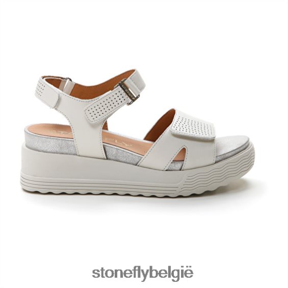 Stonefly parky 15 nappa lth wit 444TZ164 vrouwen sandalen