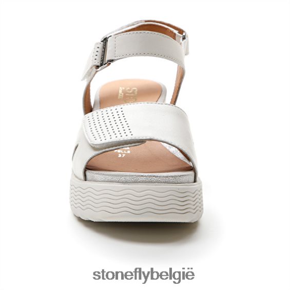 Stonefly parky 15 nappa lth wit 444TZ164 vrouwen sandalen