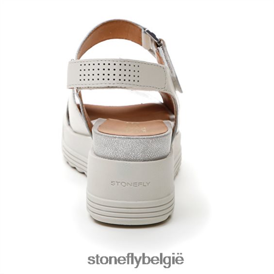 Stonefly parky 15 nappa lth wit 444TZ164 vrouwen sandalen
