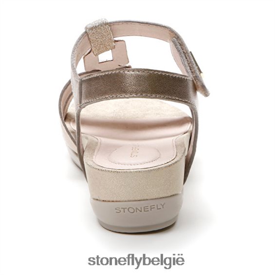 Stonefly vooravond 24 gelamineerd lth Champagne 444TZ161 vrouwen sandalen