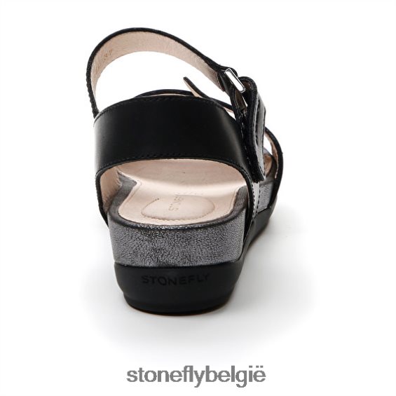 Stonefly vooravond 27 kalf lth zwart 444TZ157 vrouwen sandalen