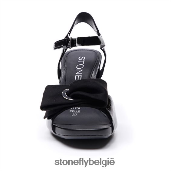 Stonefly Jenny 3 octrooi zwart 444TZ260 vrouwen sandalen