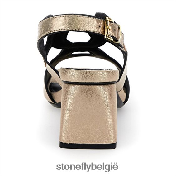 Stonefly jenny 7 gelamineerd lth goud 444TZ249 vrouwen sandalen