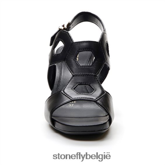 Stonefly jenny 7 kalf lth zwart 444TZ252 vrouwen sandalen