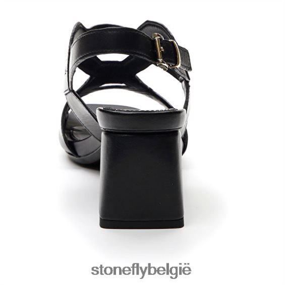 Stonefly jenny 7 kalf lth zwart 444TZ252 vrouwen sandalen