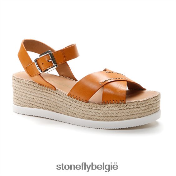 Stonefly alexia 3 kalf lth oranje 444TZ209 vrouwen sandalen