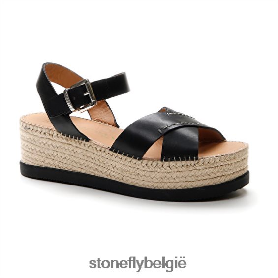 Stonefly alexia 3 kalf lth zwart 444TZ206 vrouwen sandalen