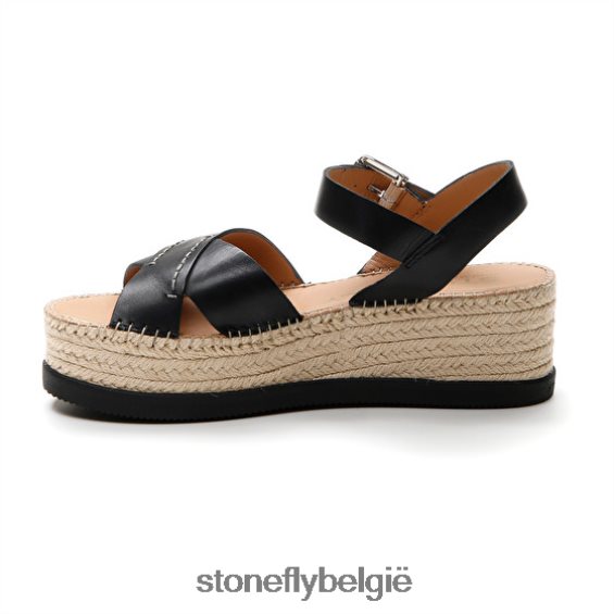 Stonefly alexia 3 kalf lth zwart 444TZ206 vrouwen sandalen