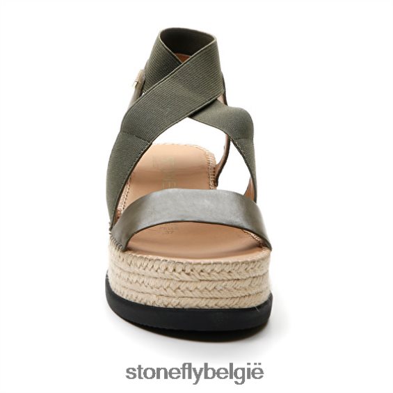 Stonefly alexia 5 kuit lth/elastiek groente 444TZ186 vrouwen sandalen