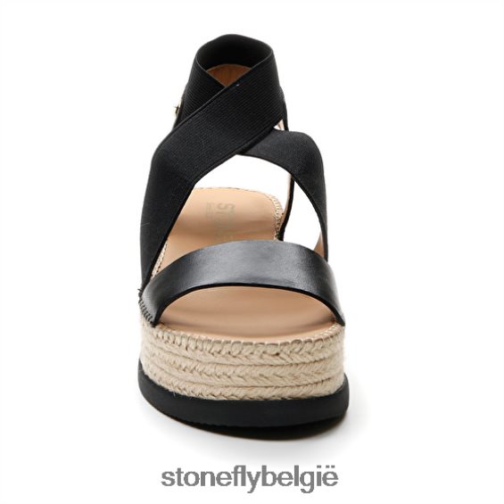 Stonefly alexia 5 kuit lth/elastiek zwart 444TZ182 vrouwen sandalen