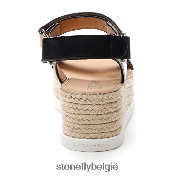 Stonefly alexia 6 kalf lth bruin/wit/zwart 444TZ199 vrouwen sandalen