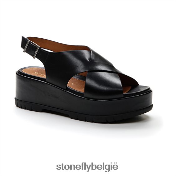 Stonefly kris 7 kalf lth zwart 444TZ202 vrouwen sandalen