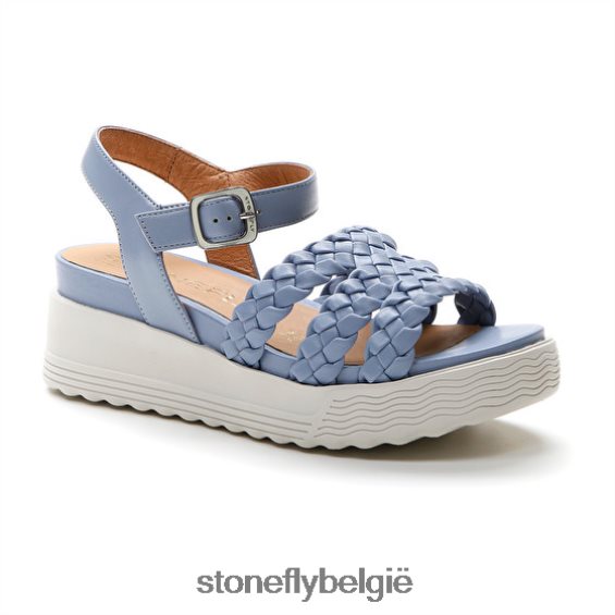 Stonefly parky 16 reliëf s./nappa lth blauw 444TZ212 vrouwen sandalen