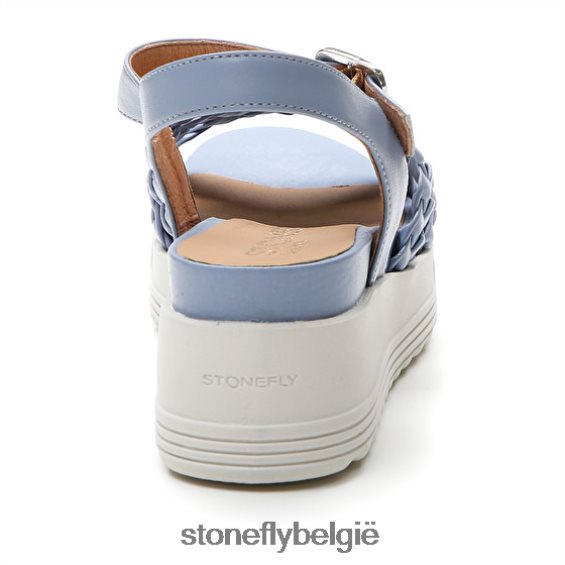 Stonefly parky 16 reliëf s./nappa lth blauw 444TZ212 vrouwen sandalen