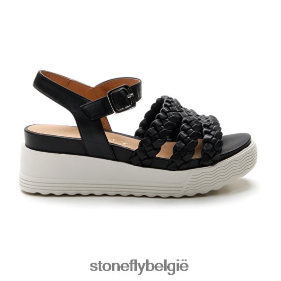 Stonefly parky 16 reliëf s./nappa lth zwart 444TZ211 vrouwen sandalen