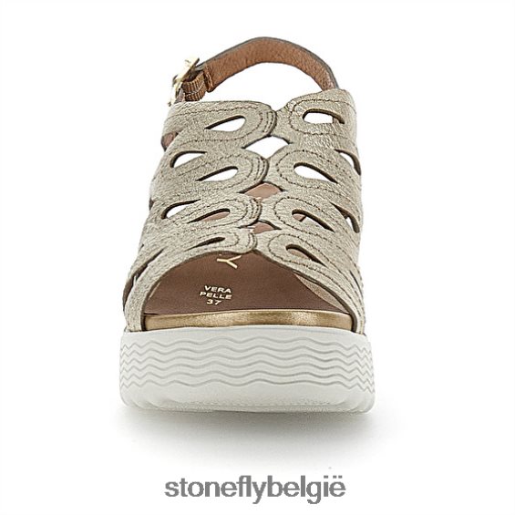 Stonefly parky 18 gelamineerd lnd goud 444TZ224 vrouwen sandalen