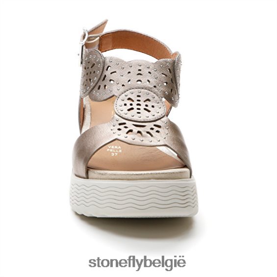 Stonefly parky 21 gelamineerd lth Champagne 444TZ232 vrouwen sandalen