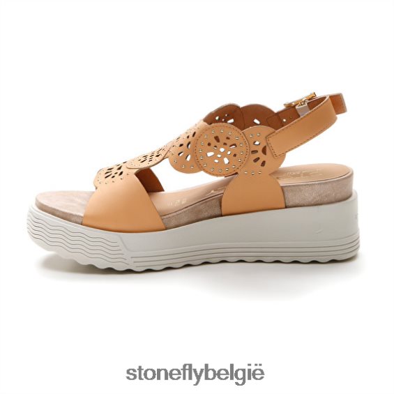 Stonefly parky 21 nappa lth licht kaki 444TZ233 vrouwen sandalen