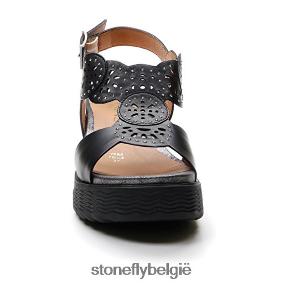 Stonefly parky 21 nappa lth zwart 444TZ230 vrouwen sandalen