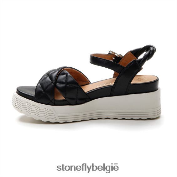 Stonefly parky 22 nappa lth zwart 444TZ207 vrouwen sandalen