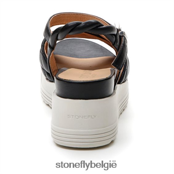 Stonefly parky 22 nappa lth zwart 444TZ207 vrouwen sandalen