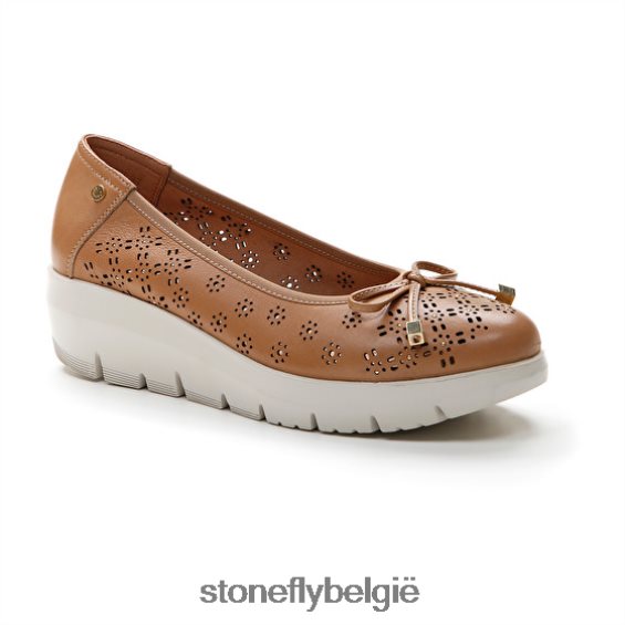 Stonefly pluim 12 nappa lth lichtbruin 444TZ115 vrouwen schoenen