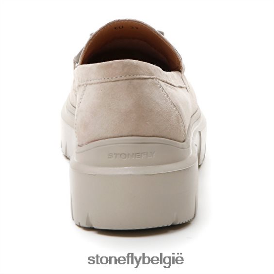 Stonefly Phoebe 16 velours geit bruin 444TZ4 vrouwen schoenen