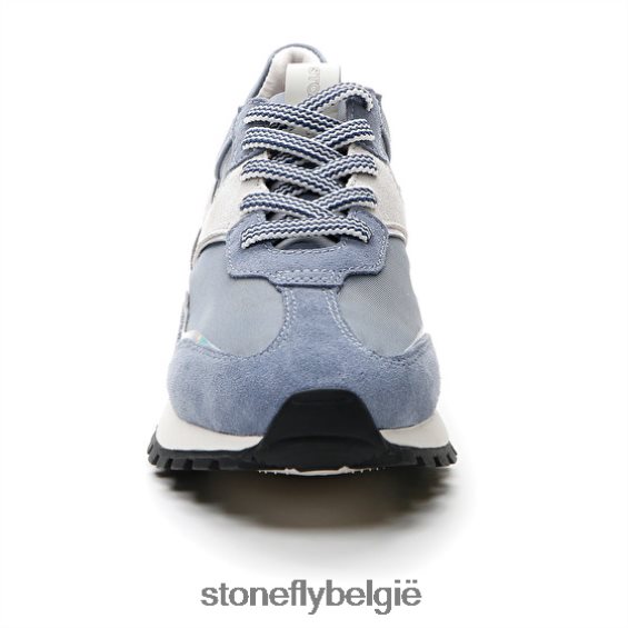 Stonefly Simply Lady 4 velours/textiel blauw 444TZ38 vrouwen schoenen